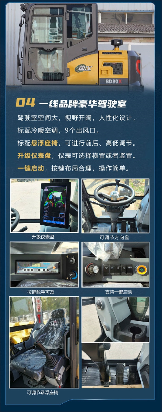 寶鼎BD80X輪式挖掘機