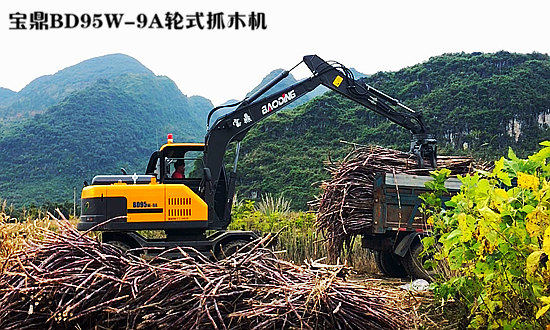 寶鼎抓木機品牌靠的就是硬實力征服客戶