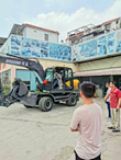 南寧抓木機現(xiàn)車試機