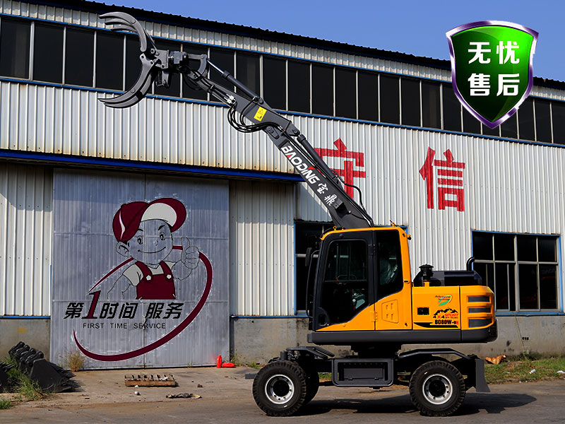 輪式抓木機(jī)油耗大，原因是什么？