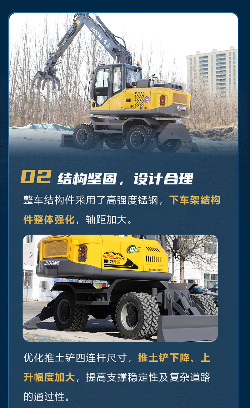寶鼎BD125PLUS抓木機(jī)