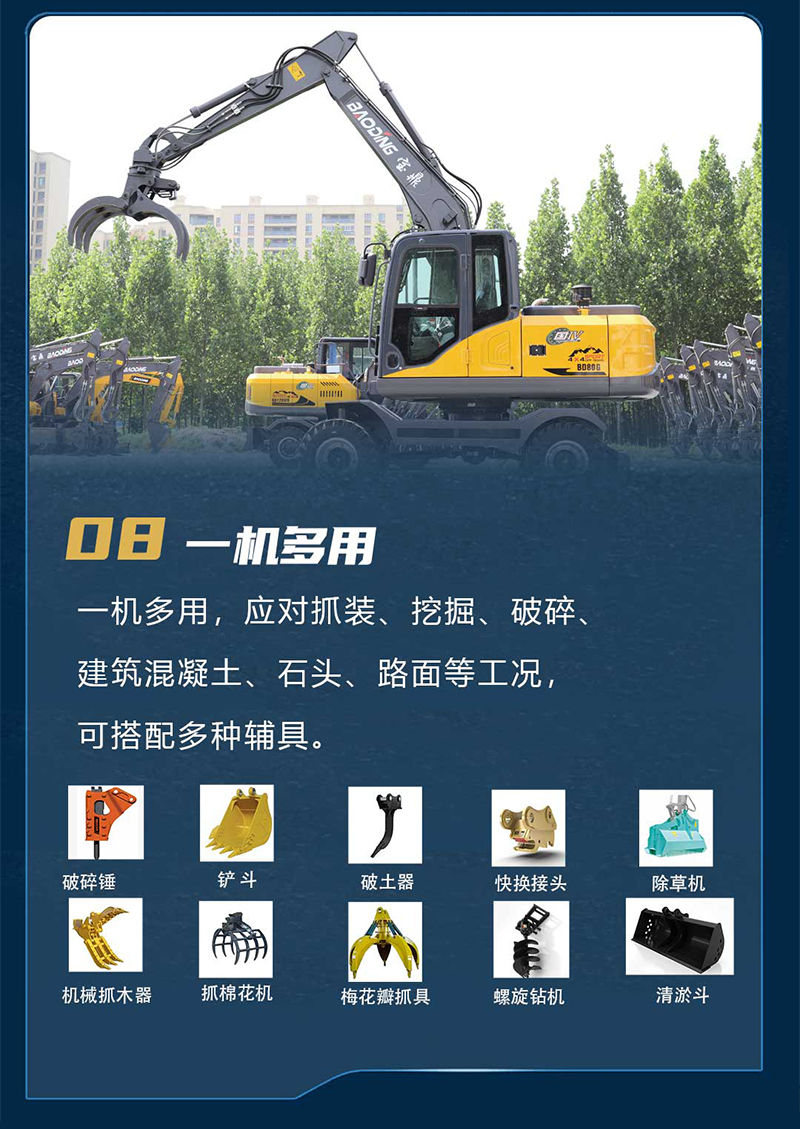 寶鼎BD80挖掘機