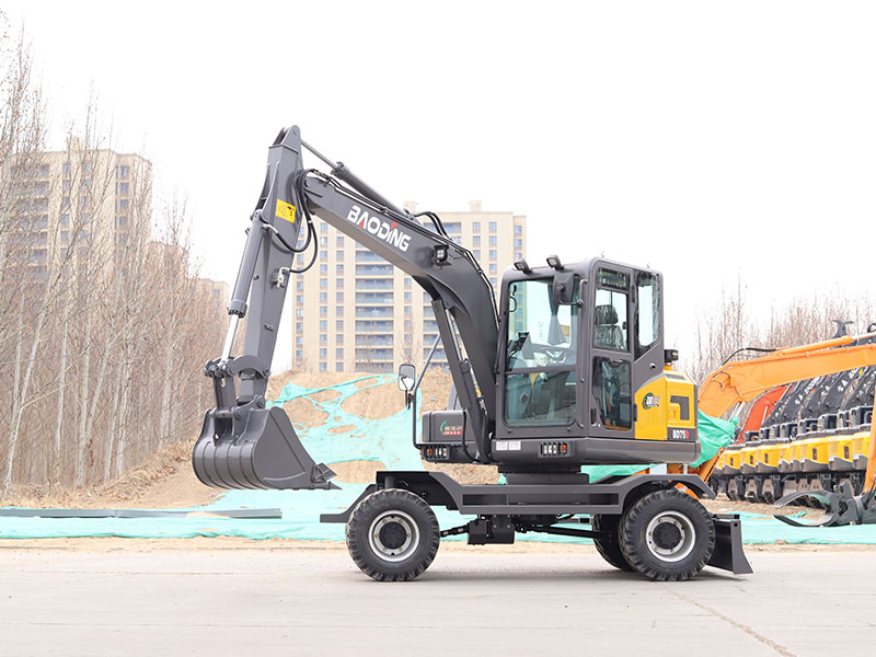 寶鼎75D輪式挖掘機產品介紹