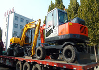 寶鼎挖掘機(jī)廠家新點發(fā)車圖